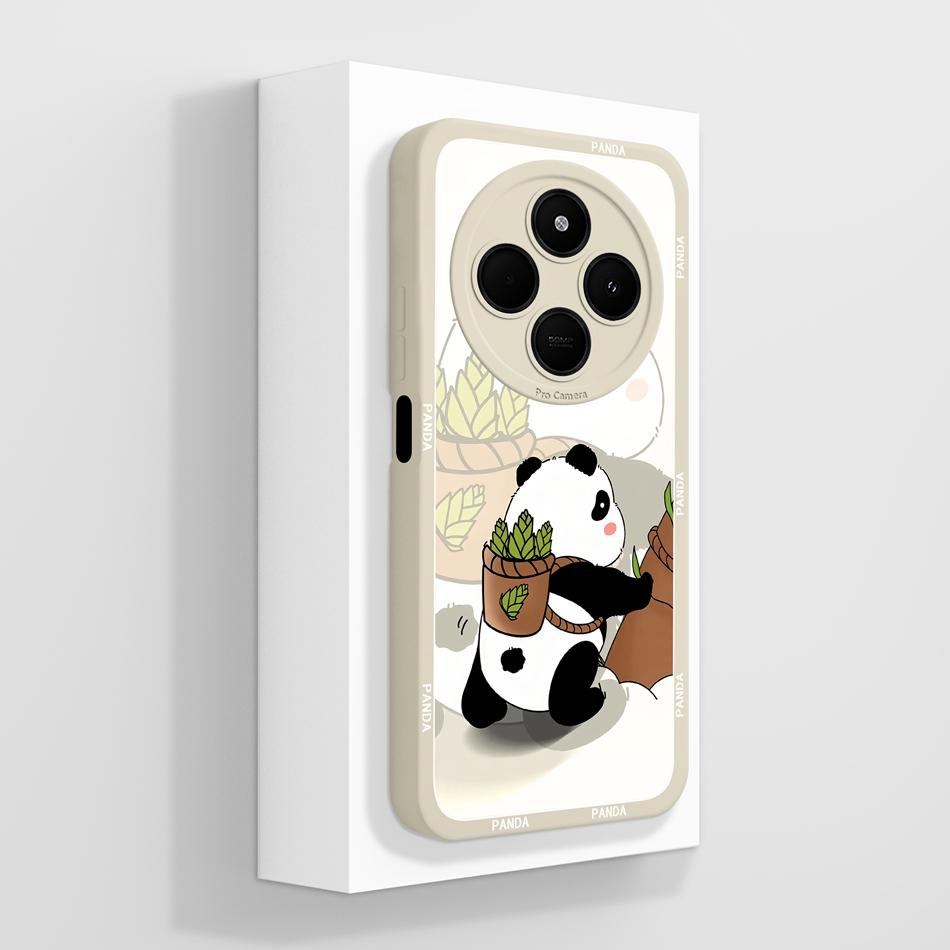 Per Custodia Telefono POCO C75 Carino Cuore Gatto Morbido Silicone Liquido Cover Posteriore Per Xiaomi Poco C 75 Protezione Completa Anti Caduta Funda Capa