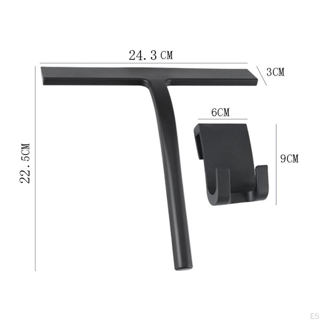 Crystal Clear Shower Squeegee for Bathroom