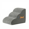 2/3/4-Step Dog Stairs Ramp,  Dog Steps for High Bed Couch Sofa Climbing, 35D Foam Pet Steps for Small Dogs and Cats