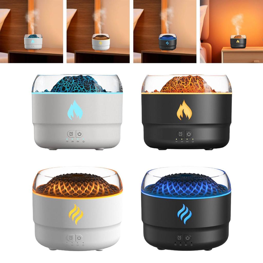 280ml Essential Oil Diffuser Home Fragrance Ultrasonic Cool Mist Humidifier