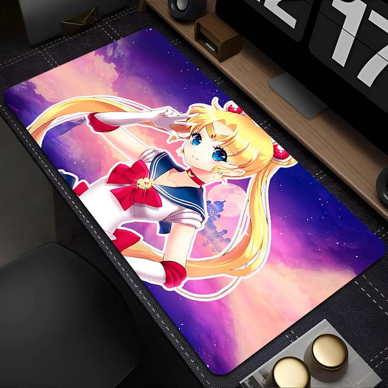 Colorful Mouse Pad SSailor Moon speed For esports players Office Laptop Computer Keyboard Pad Non Slip Desk Mat XXL Mousepad