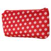 Yousheng Case Heart Dot Print Toiletry Wash Organizer Portable Travel Cosmetic Bag Makeup