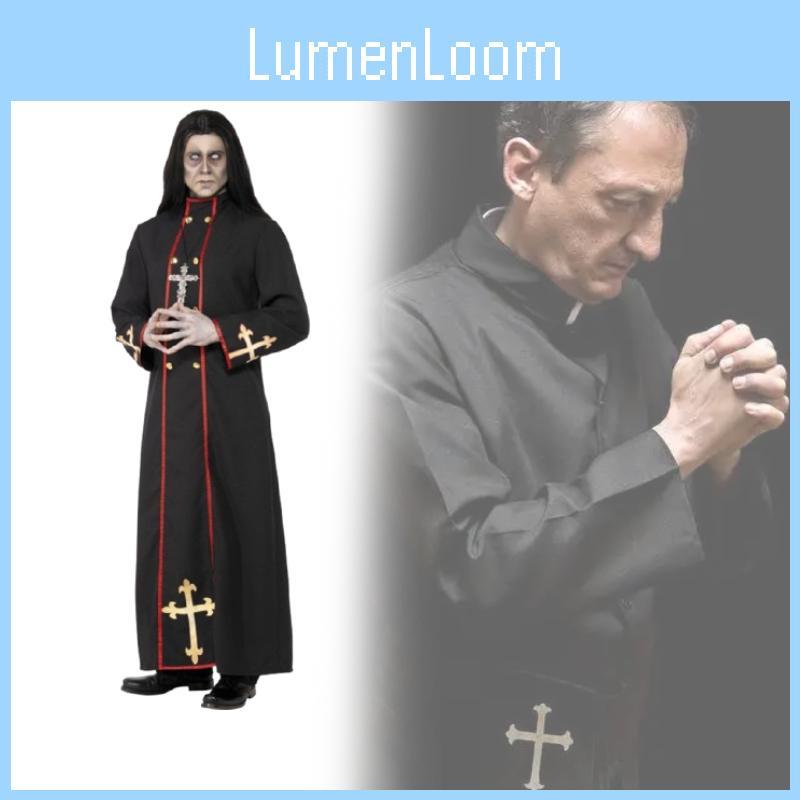 Costume Pastor Cloak Men Women Made  Cosplay Events Costume Legends Of Robe Evil