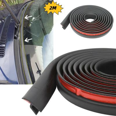 Front Windshield Car Sealing Strip H Type Car Roof Window Edge Seal Protector Waterproof Soundproof Dustproof Sealing Strip Trim