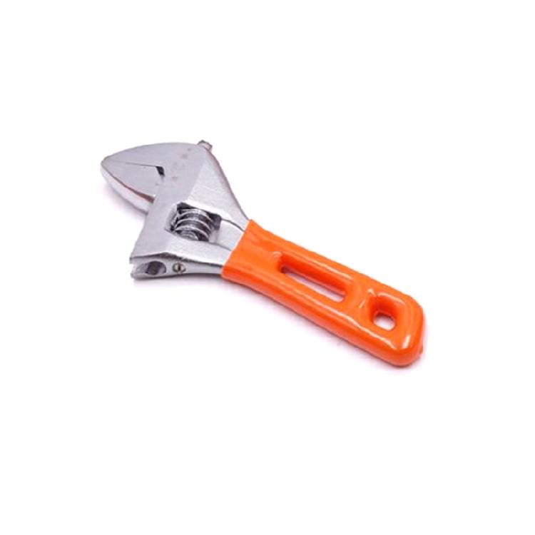 Strong Adjustable Spanner Device 30mm Jaw Capacity Slip Resistant Grip For Bathroom Household Repairs Kitchen Pipe Fixes