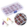 30 stuks Kleurrijke Vis Aas Set Met Dreg Haak Tackle Accessoire Voor Buiten