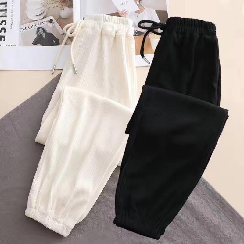 Girls' Mosquito Repellent Pants Thin Summer Clothes for Children Ice Silk Pants for Girls Long Pants for Summer