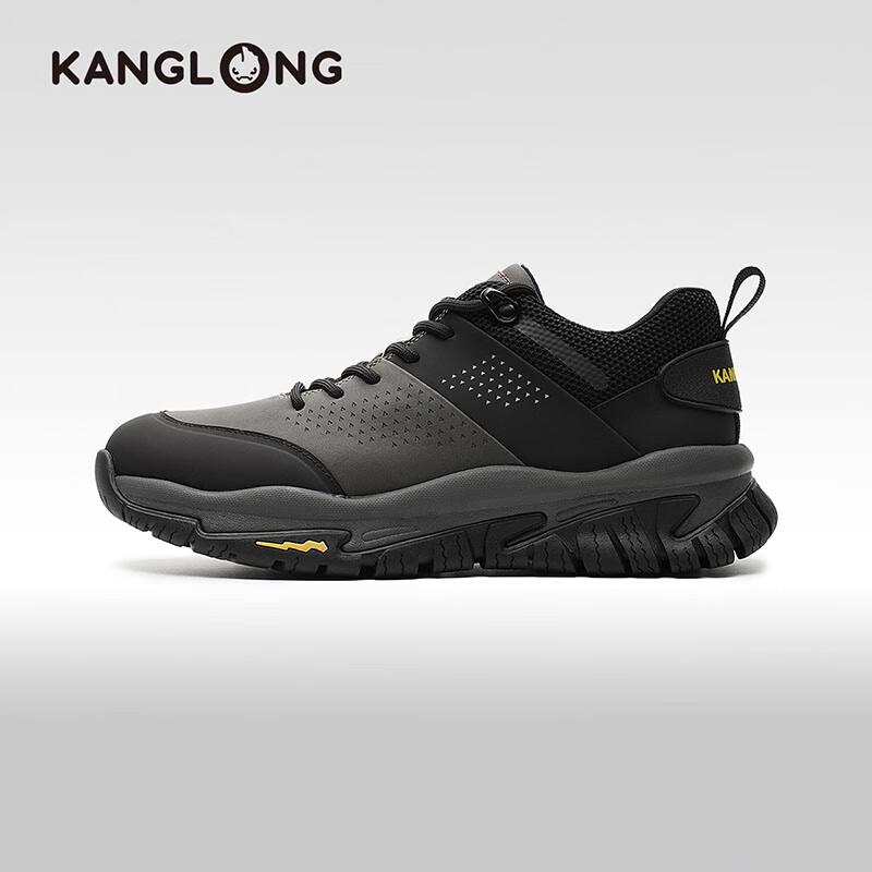 Kanglong Men s Color-block Spliced Sport Shoes 38