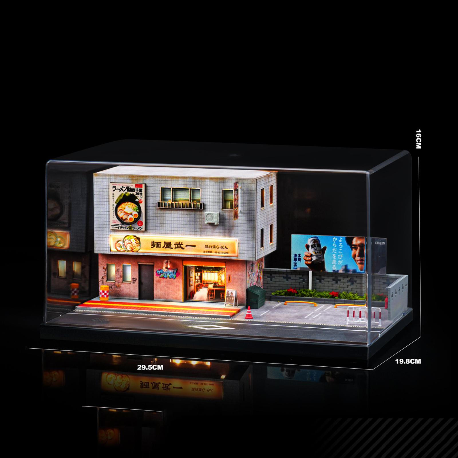 

1/64 Diecast Car Display Case Dustproof Cover DIY Diorama for Action