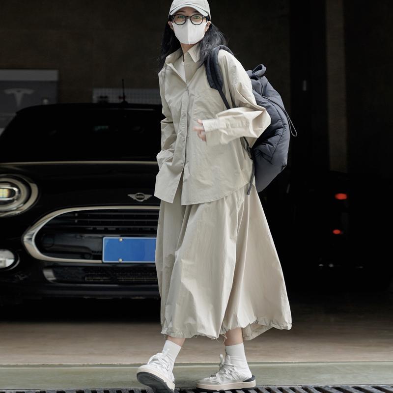 Johnature весна-лето японский горный стиль уличная спортивная рубашка повседневный — фото 3