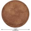 Car Coasters for Cup Holder Universal Car Cup Holder Coasters Anti Slip Suede Car Drink Cup Mat Car Interior Accessories, Brown