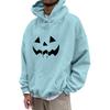 Unisex Casual Fashion Top With Drawstring Hoodie And Printed Sweatshirt