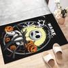 Custom Jack Mat Personalized Name, Polyester Washable Indoor Entryway Rug, Gift for Christmas, Easter, Thanksgiving Day
