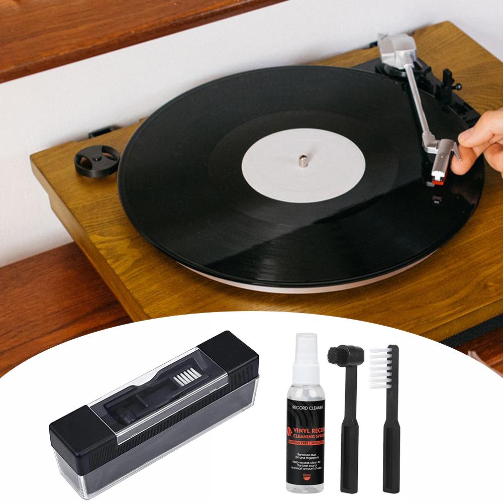 1 Set Vinyl Record Cleaner Dust Remover Brush Vinyl Record Cleaning Brush Record Player Accessories for Vinyl Cleaning China Mainland