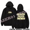 Mens Hooded Cotton Blend Sweatshirt With Printed Design Regular Fit Casual Wear