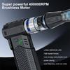 400000RPM Electric Air Duster Violent Fan Blow and Suction 2 In 1 Portable Turbo Jet Fan Blowing Snow Cleaning Blower Tool B002 Type-C Charging