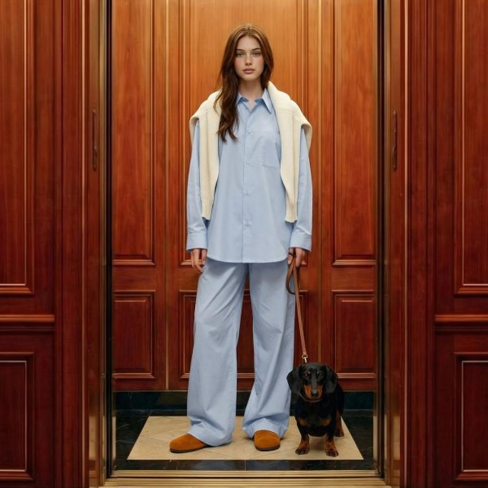 Orcite Unisex Long Sleeve Pajama Set H005 L