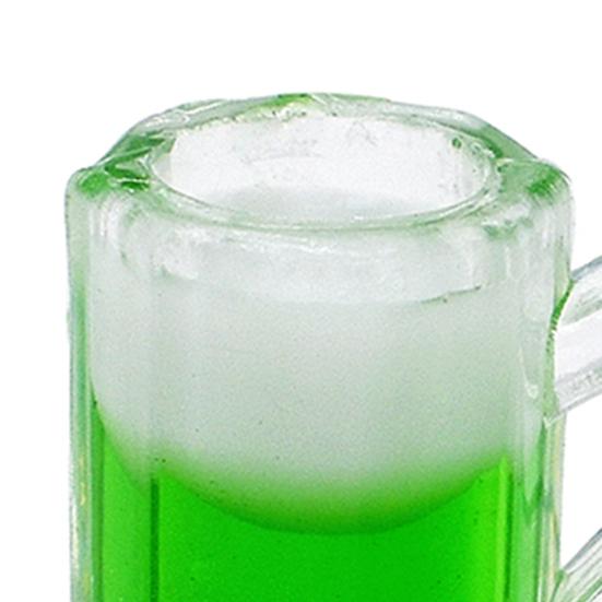 5Pcs Mini Beer Mugs Realistic Beautifully Small High Simulation Exquisite Decorative Compact 1/12 Dollhouse Miniature Cup Drinks Model Toy Scene Props