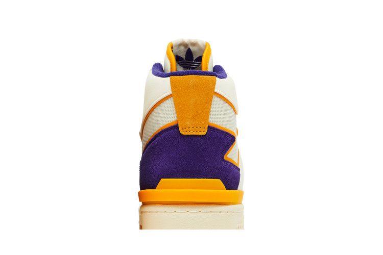 Men's Sneakers adidas Forum Exhibit Mid Inside Out White Purple Gold