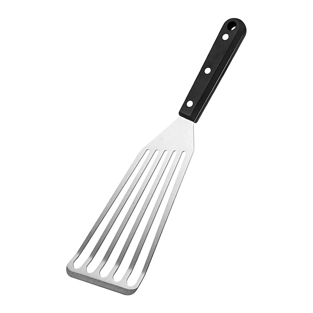 Fried Fish Spatula Portable Cooking Kitchen Supply 2cr13 Metal Steak Frying