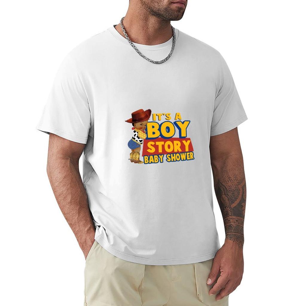 its a boy story TShirt summer top Aesthetic clothing plain t shirts men
