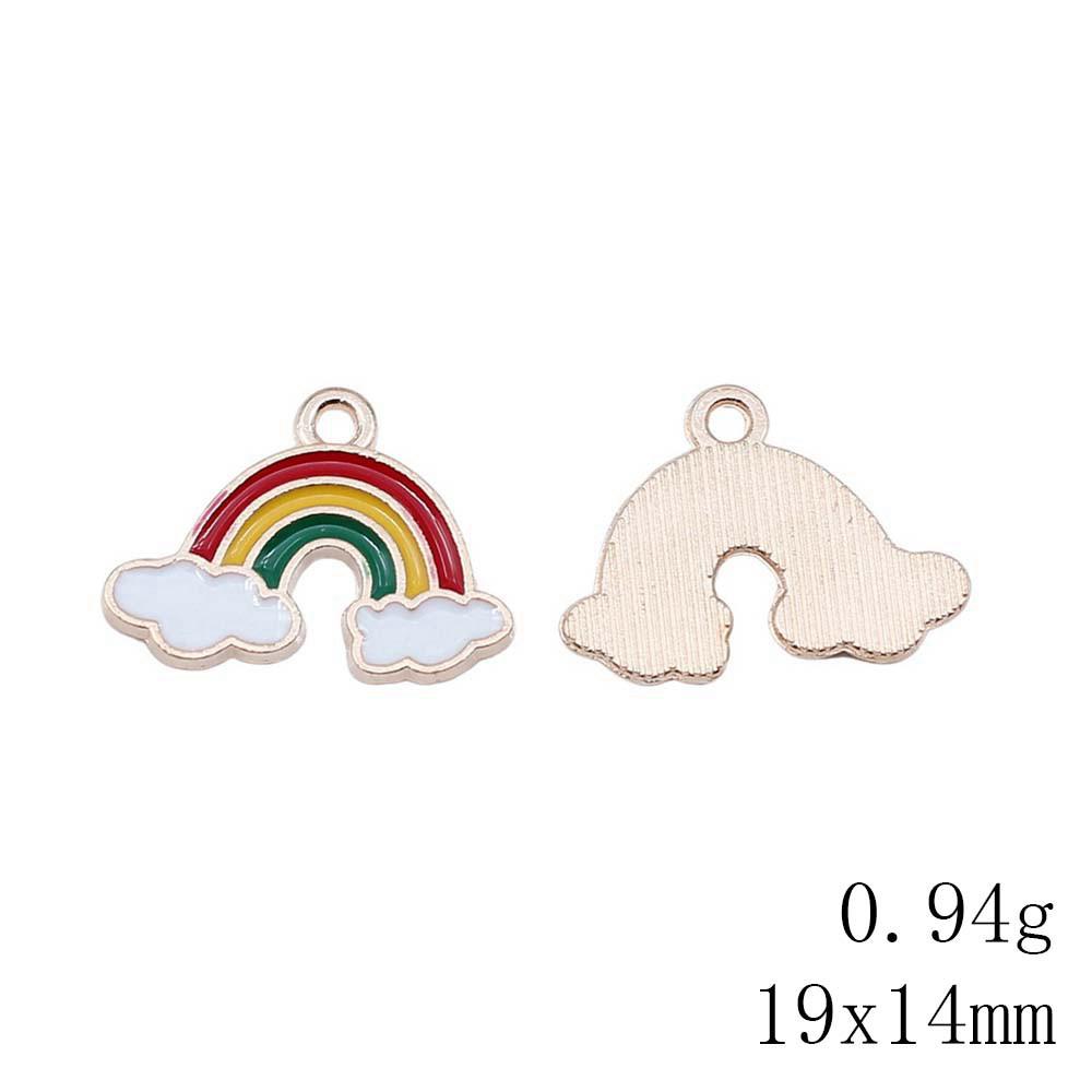 Mother's Day Charms For Nails Pentagram Moon Enamel Charms Pendant Art Supplies Pendant Accessories