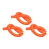 3Pcs Oven Shelf Cover Silicone Anti Scalding Oven Rack Protector for Microwave OvenOrange