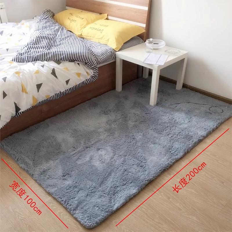 Modern Living Room Carpet Nursery With Fluffy Soft Carpets Teen Room Decor House Entrance Bathroom Bedroom Anti -Slip Doormats