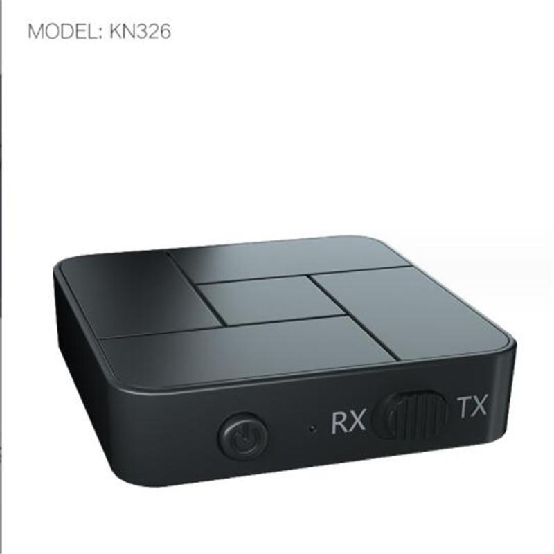 2 IN 1 Bluetooth5.0 Receiver and Transmitter Wireless Bluetooth Adapter Audio Music Receiver Adapter With 3.5MM AUX For Home TV MP3 PC