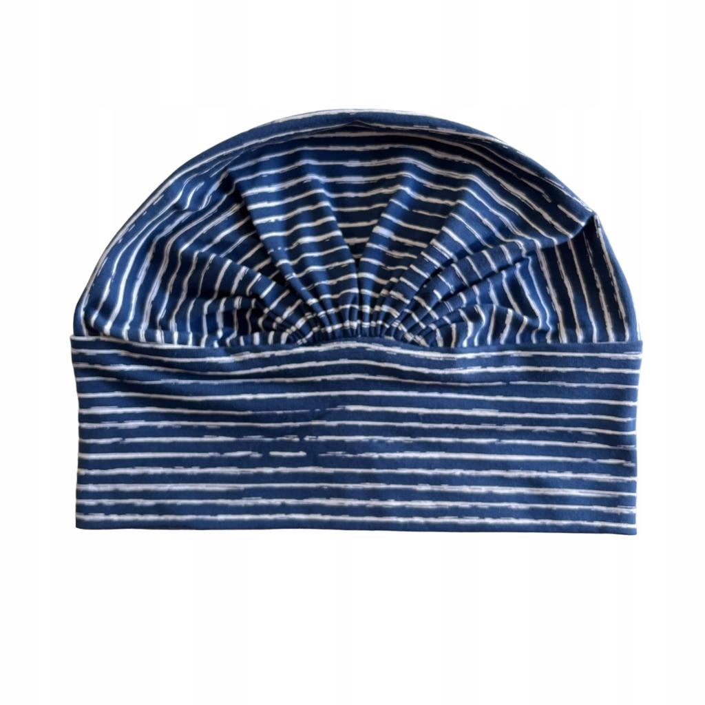 Turban Jasmina 375 Modna Chusta Marszczona Z Bawełny Także Po Chemioterapii