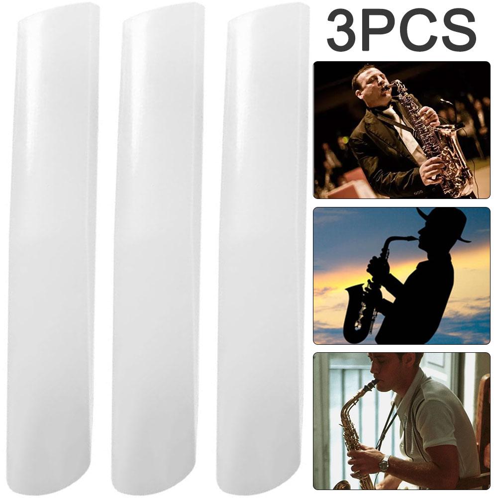 Saxophone Reed Resin Plastic Clarinet Mouthpiece Reeds Professional Replacement Parts Woodwind Instrument Accessories