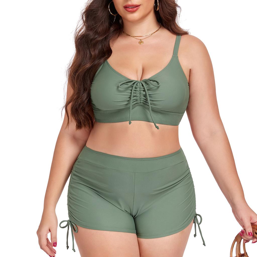 Women's Plus Size Split Swimsuit Bikini Swimsuit Sport Swimsuit