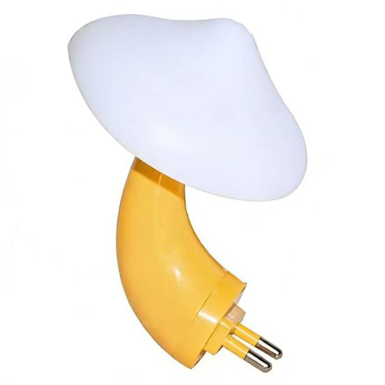 

Night Light Mushroom Shape Plug-in Wall Decor Lamp with Warm LED Night Light for Kids Room Bedroom Bathroom EU різнокольоровий