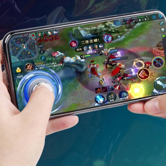 Mobile Joystick Mini Size Easy to Install Lightweight Mobile Phone Game Joystick for Smart Phone