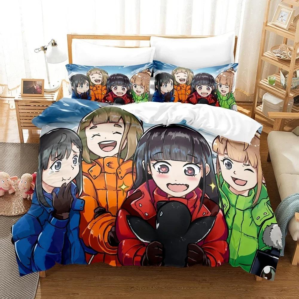 

Аниме Место дальше Вселенной Постельный набор Односпальный Полуторный Двуспальный Кингсайз Набор для кровати Взрослый Детский Спальня Комплекты пододеяльников 70x133cm 2pcs