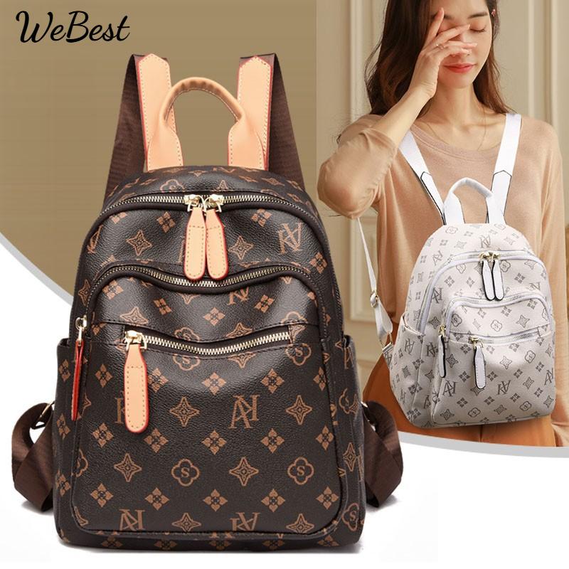 

Large Capacity Travel Backpack коричневий
