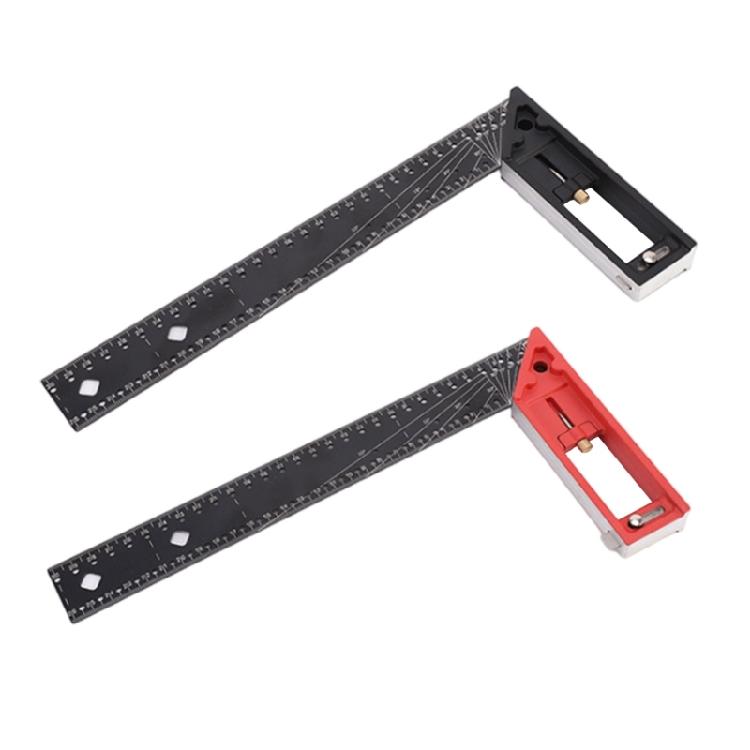 Multi Angles Measuring Ruler Universals Combination Angles, 45/90 Degree Multifunctional Gauge Right Angles Ruler