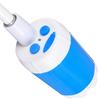 Portable Outdoor Shower Battery Powered Handheld Camping Showerhead 2 Spray Modes 2M Long Hose Blue