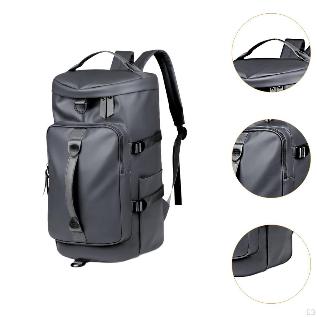 Men's Travel Backpack Carry On Casual Overnight Bag for Outdoor Hiking Airplane