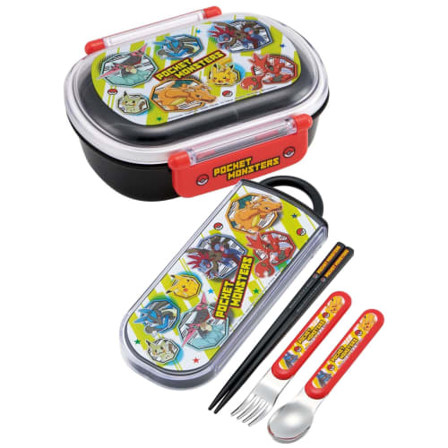 Skater Bento Box 360ml Pokemon 23 Antibacterial for Children Made in Japan QAF2BAAG-A