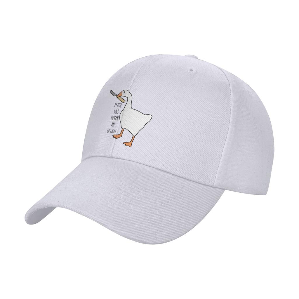Unisex Art Peace was never an option Hat Hip Hop Baseball Cap Polyester Cartoon Ducks Dad Hat Sun Hats Adjustable Dad Hat Summer