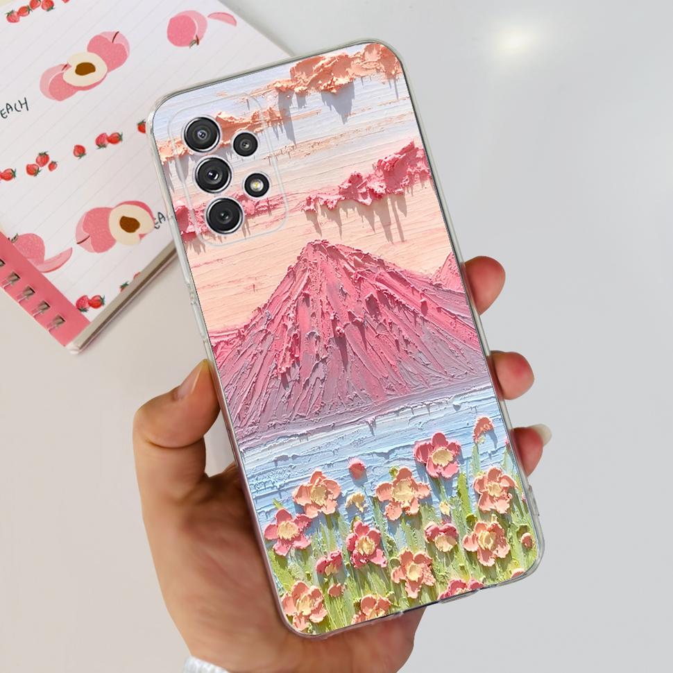 For Samsung Galaxy A53 5G Case Soft Silicone TPU Back Cover For Samsung A53 SM-A536B/DS Case 6.5" Phone Cover Shockproof Bumper