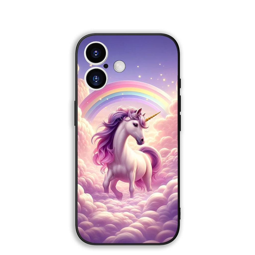 Für Motorola Moto G86 G57 G67 G24 G15 G54 Power G13 G14 G34 G35 G45 G60 G53 G55 G64 G75 G72 Handyhülle Einhorn Cartoon Pferd