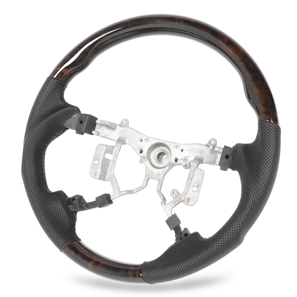 Hydro Dip Steering Wheel Perforated Leather Replacement For   XV40   Previa 2007 to 2011