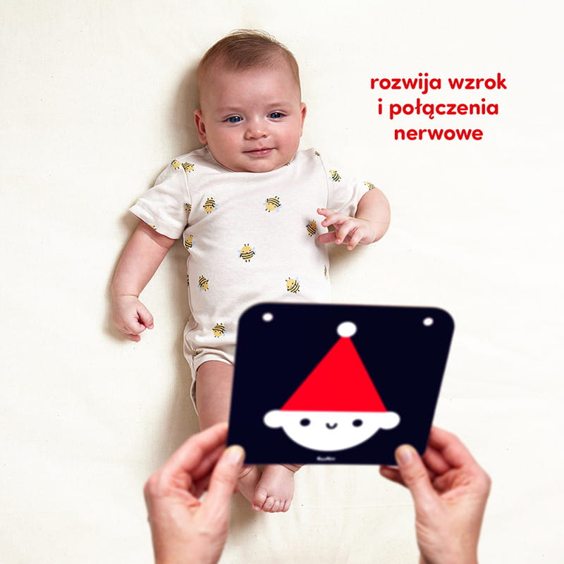 Duże Karty Kontrastowe Dla Dzieci 0+ I 3M+, Czuczu