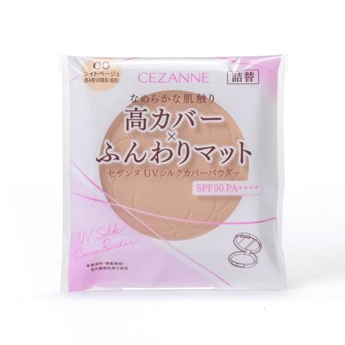 

Cezanne UV Silk Cover Powder Refill00 Light Beige 10g (x 1)