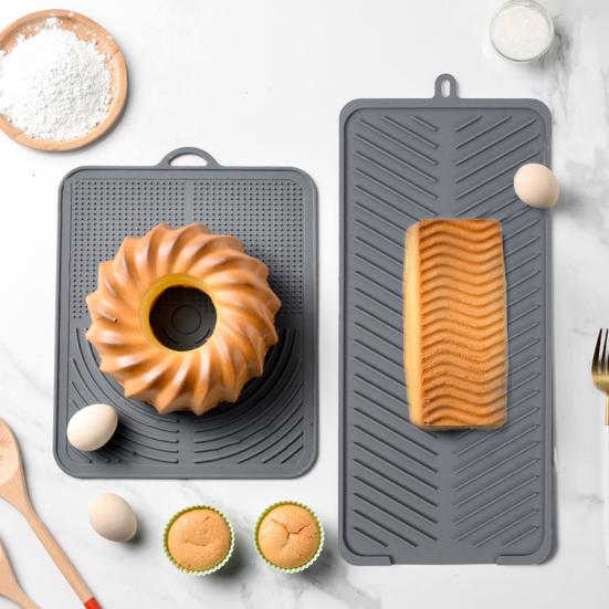 

Изоляционная подкладка Легко моется Быстросохнущий Силиконовый антиожоговый коврик для сушки посуды Кухонная посуда Сушильный коврик для приготовления пищи Long