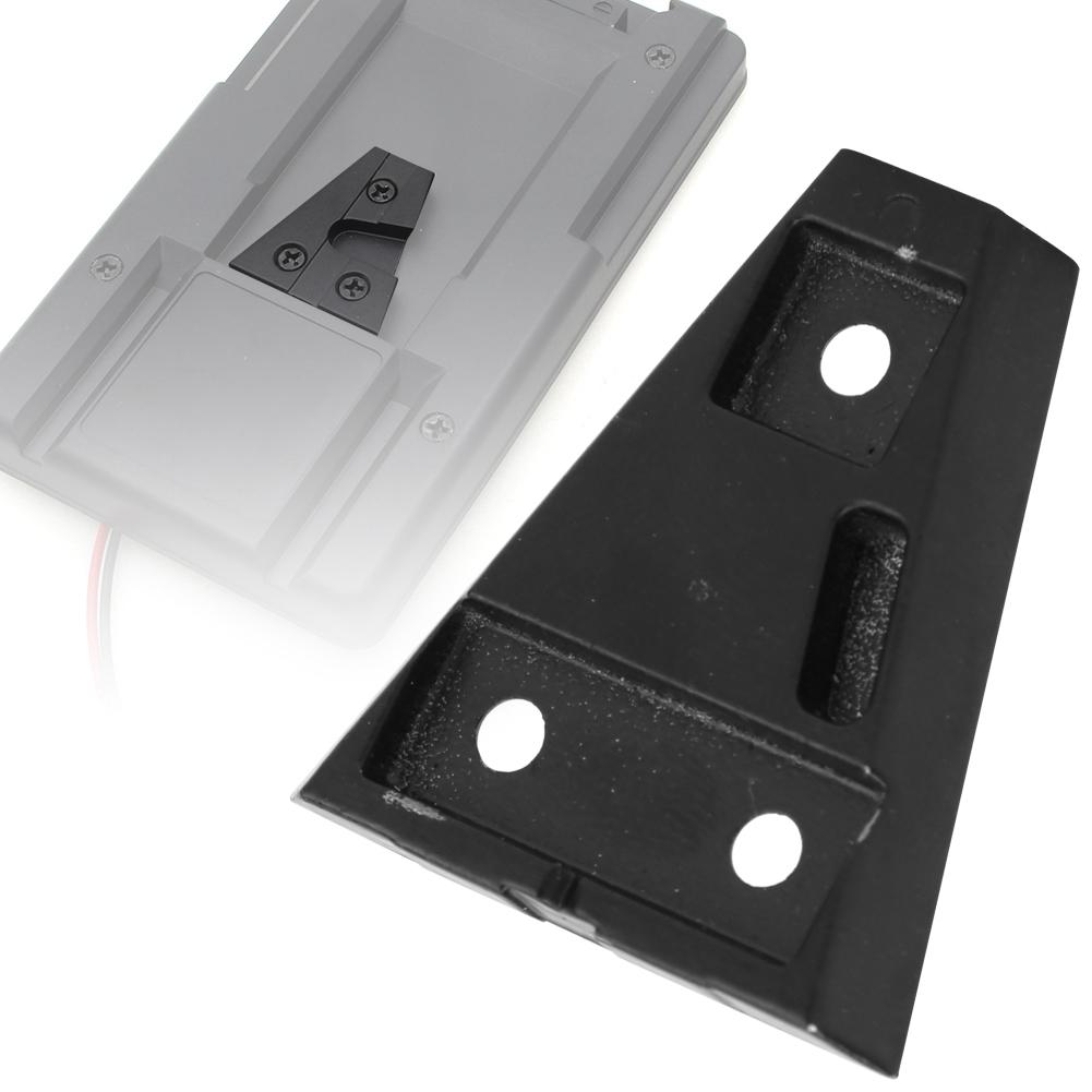 Alloy V Mount V Lock Connector Plate for Camera Video Power Adapter Battery Accessory less than br more than