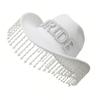 Roll Brims Cowboy Hat for Bride Bridesmaids Elegant Tassels Bead Cowgirl Hat Theme Party Costume Halloween Dress Up Hat