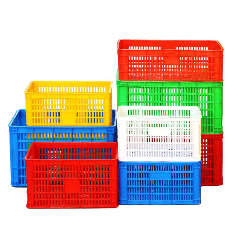 Ventilated Plastic Storage and Logistics Crate